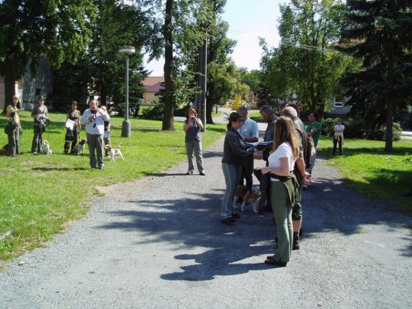 Předání diplomu B