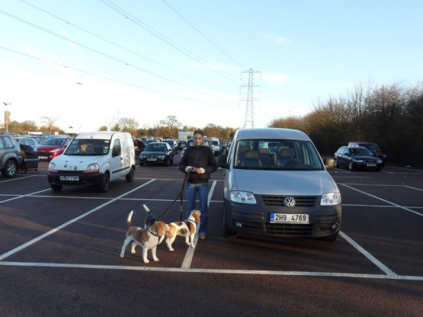 Příjezd na výstaviště